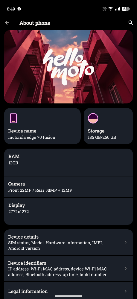 Motorola edge 70 Fusion - 2
