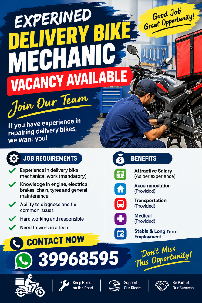 bike mechanic vacancy available - 1