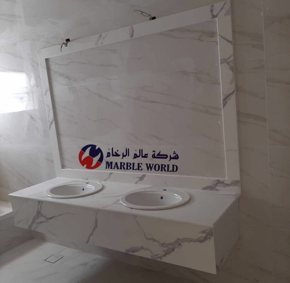 مغاسل رخام واحواض ودراج - 12