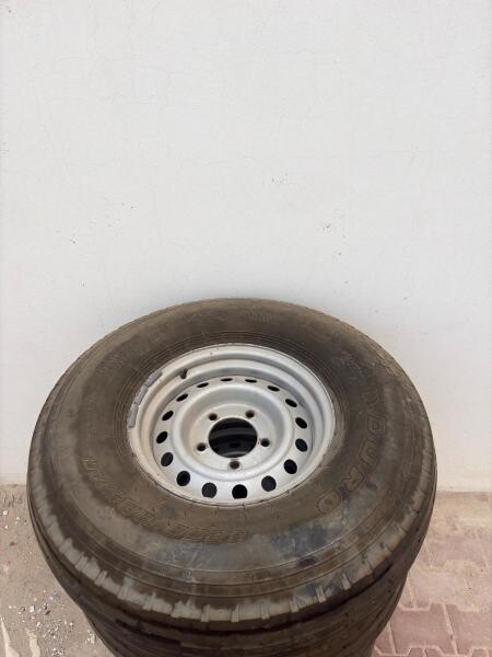 Balloon Tire with Rims on. - 4