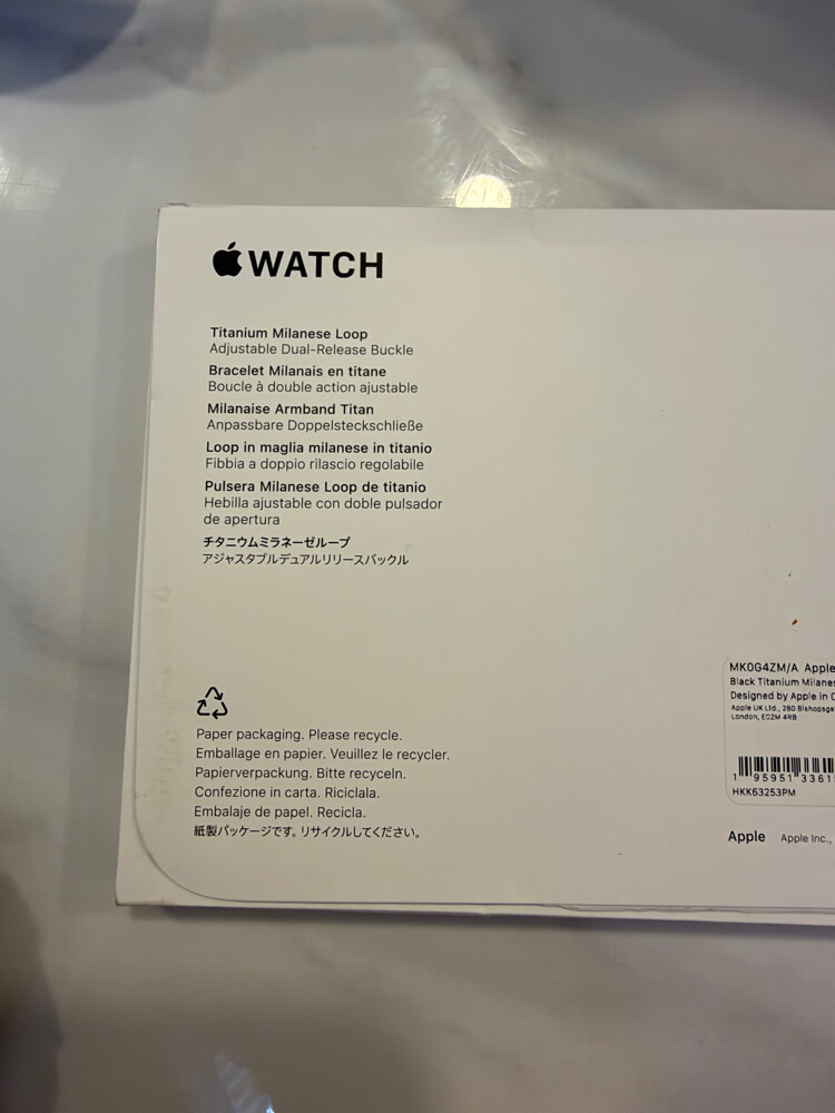 Titanium Milanese loop Apple Watch - 5