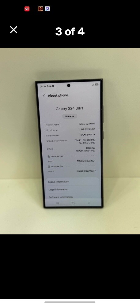s24 ultra 512 only mobile no bix - 2