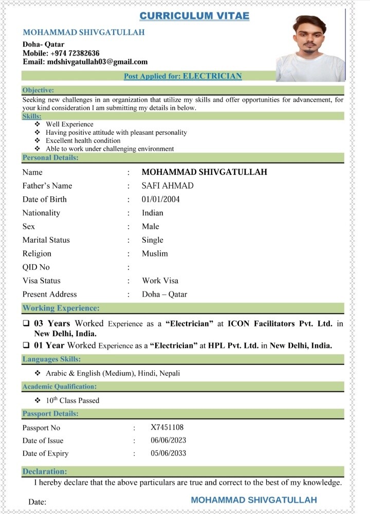 Mohammad Shivgatullah - 2
