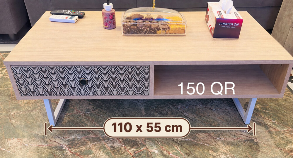 110*55 cm living table - 1