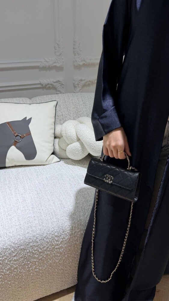 COCO Grain Embossed Cow Leather Fl - 2