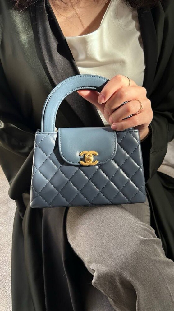 Coco Small Kelly Shopper White - 8