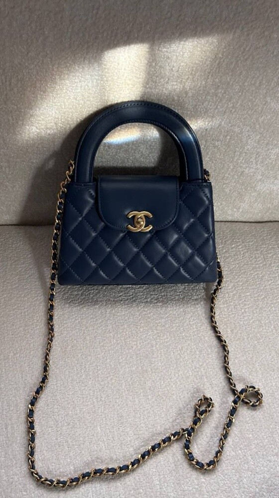 Coco Small Kelly Shopper White - 5
