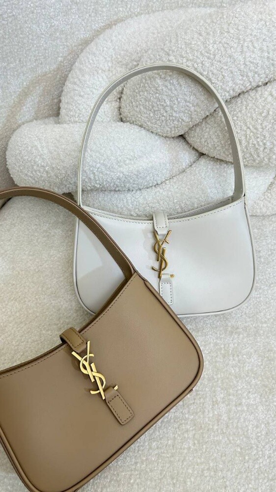 Saint Laurent Mini Le 5 A 7 In Smoo - 3