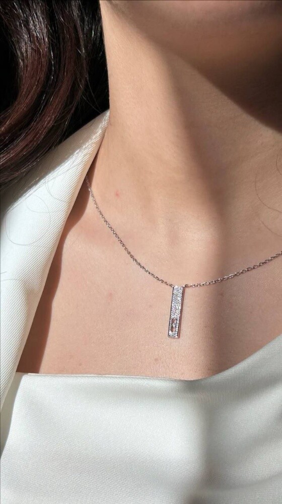 Messika My First Diamond Pave Neckl - 2