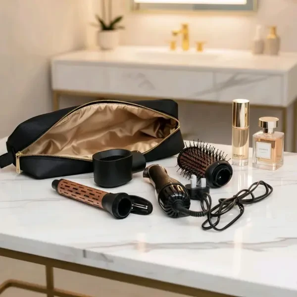 DENX 3-in-1 Hair Dryer Brush Set - 2