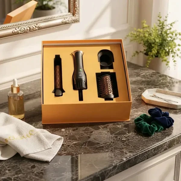 DENX 3-in-1 Hair Dryer Brush Set - 3
