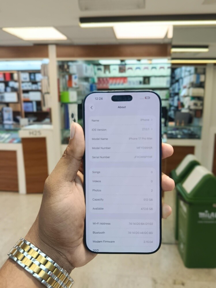 iphone 17pro Mex ...512GB - 4