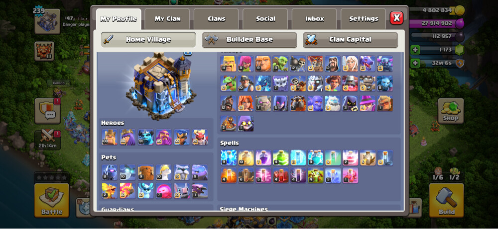 townhall 18 max - 2