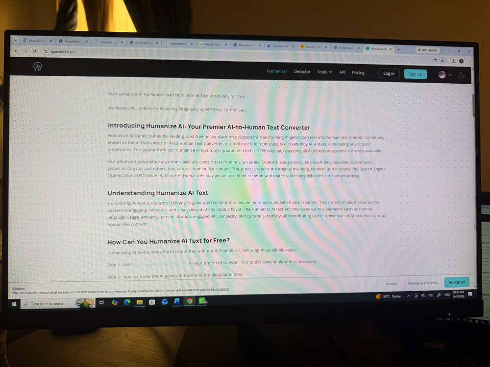 Monitor HP urgent sale  - 1