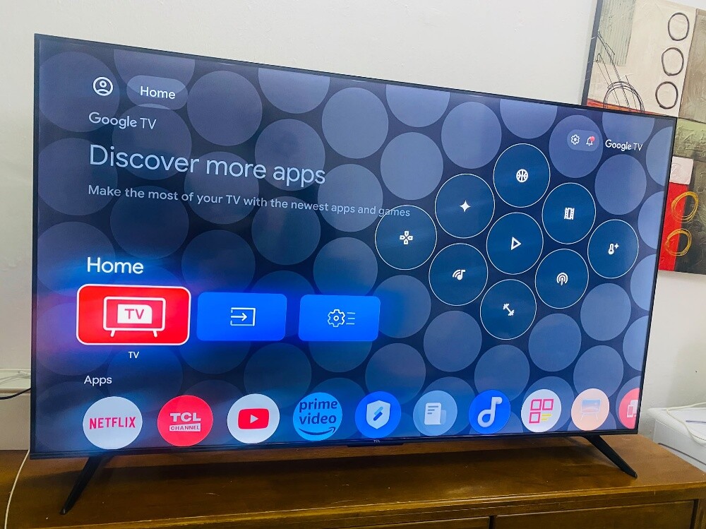 TCL 65"UHD 4k google tv 2025 model - 1
