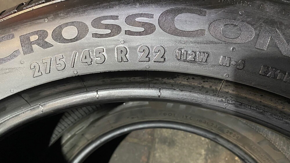 275/45/22 Continental Brand - 4