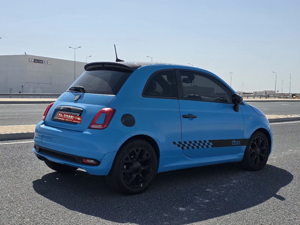 فيات 500 ازرق 2020 - 4