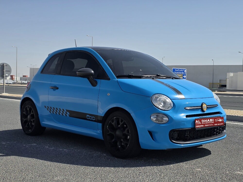 فيات 500 ازرق 2020 - 2