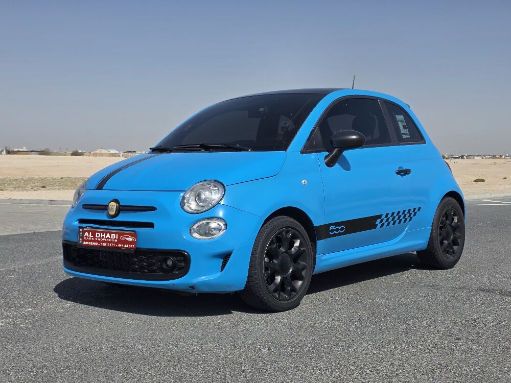 فيات 500 ازرق 2020 - 1