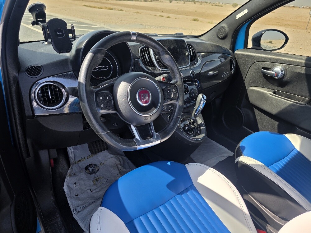 فيات 500 ازرق 2020 - 7