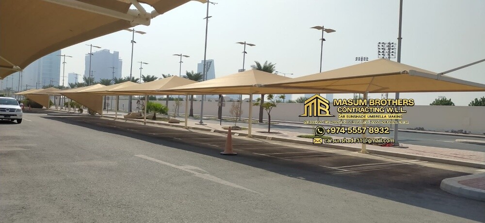 Fabric Car Parking Shade - 1