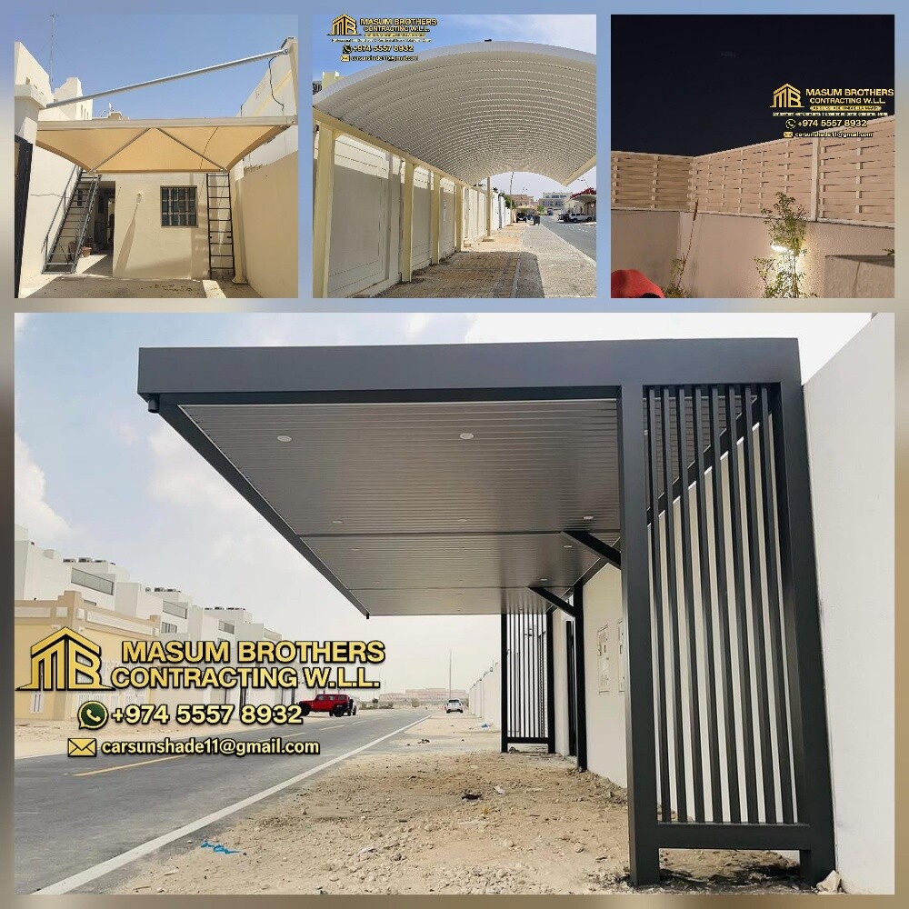 Corrugated Sheet Car Parking Shade - 9
