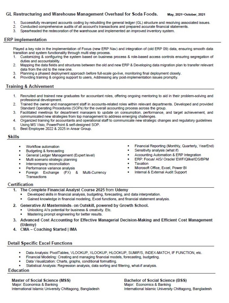 Senior Accountant at Ansar Gallery - 2