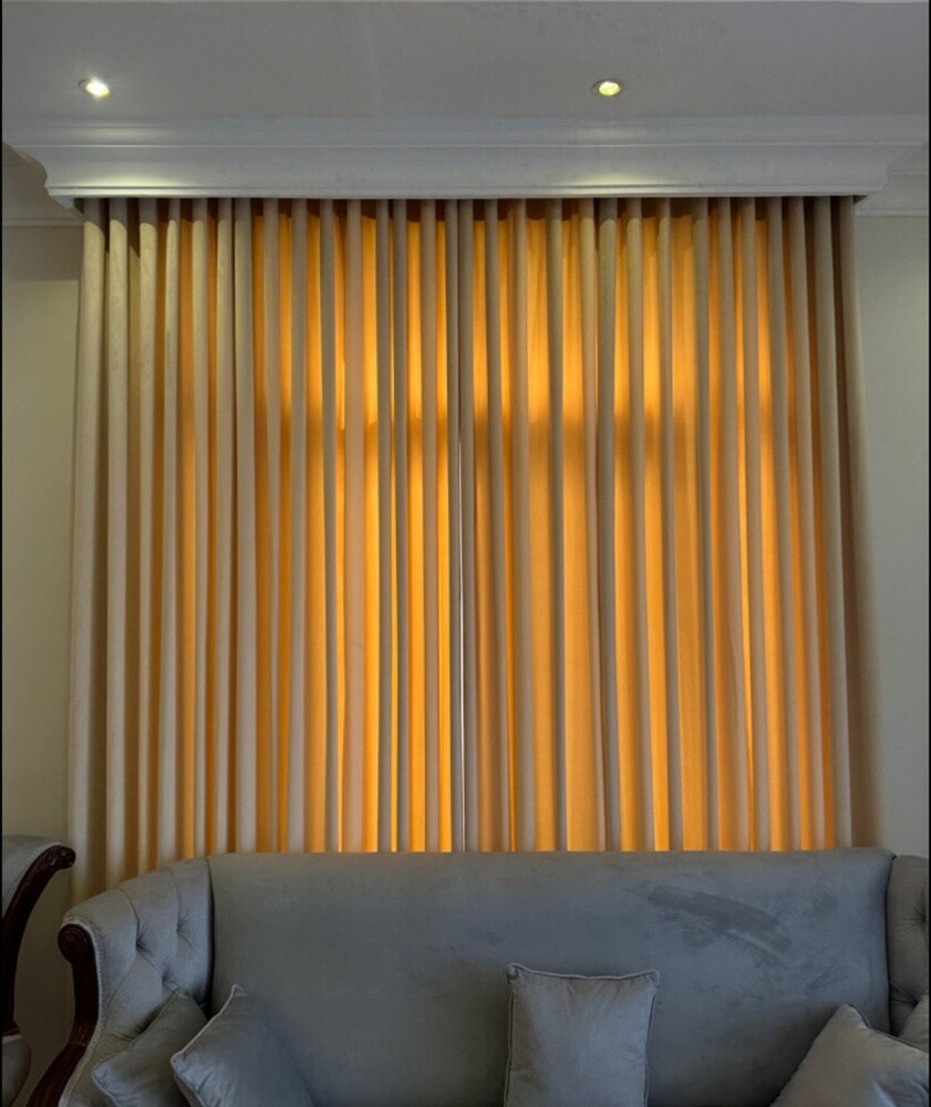 new Curtain Work installing - 3