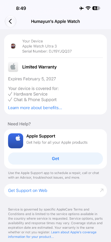 Apple Watch Ultra 3 Titanium Loop - 6