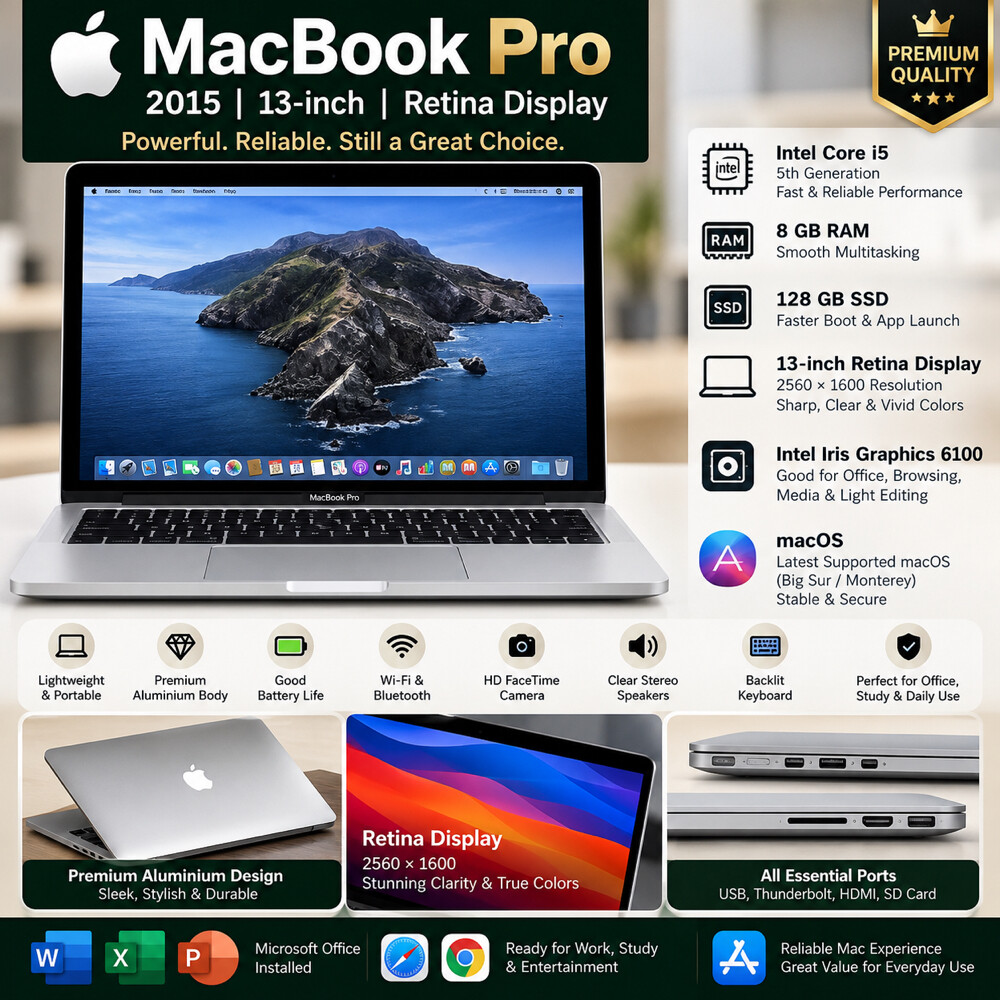 Apple Mackbook pro 2015  13inch  - 6