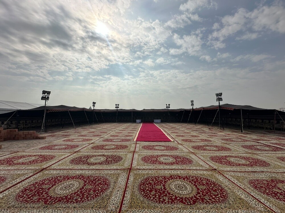 تأجير خيمة شعر بجميع مستلازمات - 3
