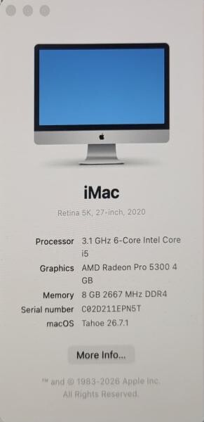 Apple iMac Retina 5K 27" (2020) - 3