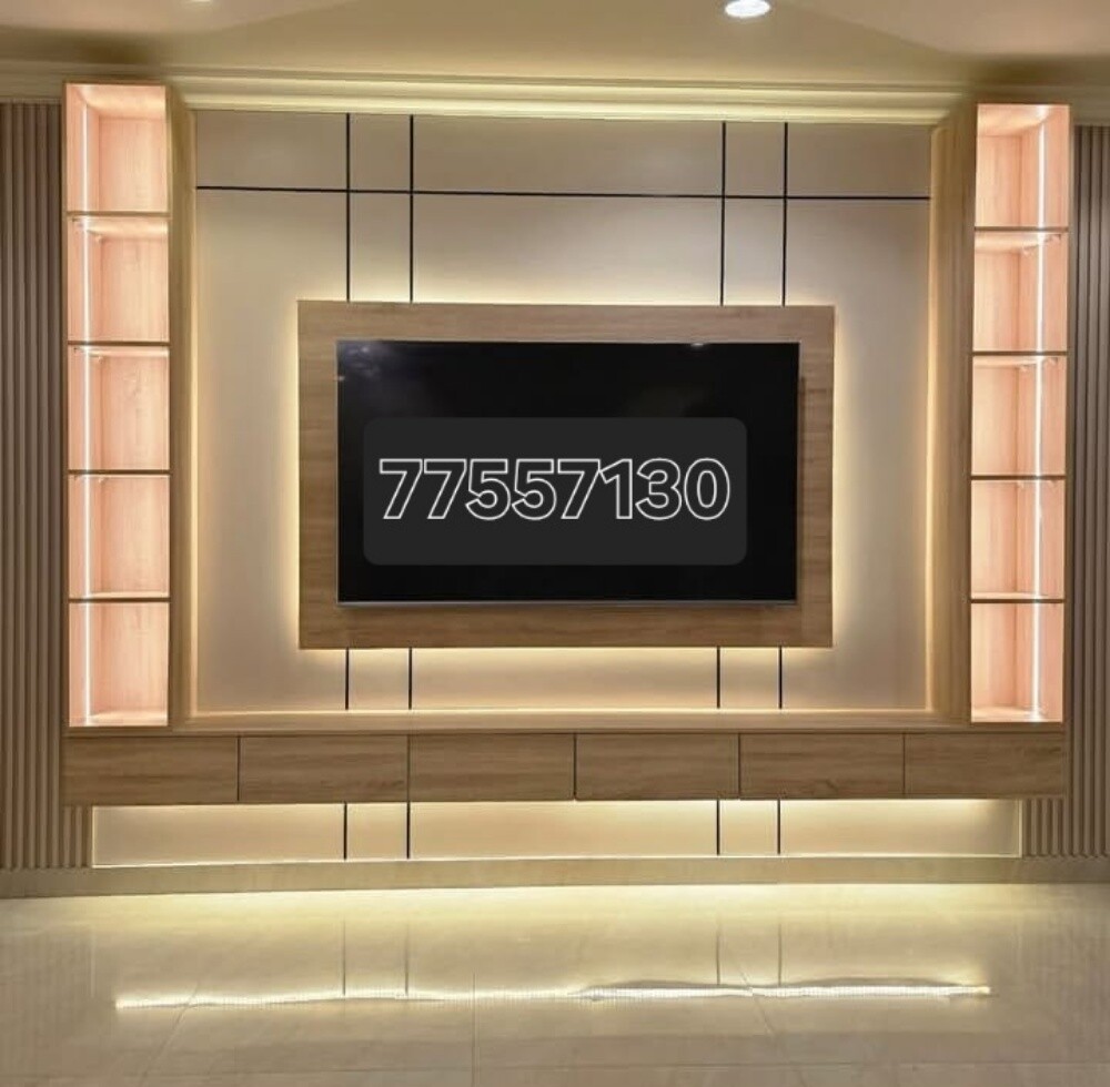 تصميم عصري لوحدة التلفزيون - 5