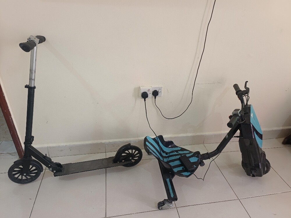 Electric scooter and manual scooter - 3