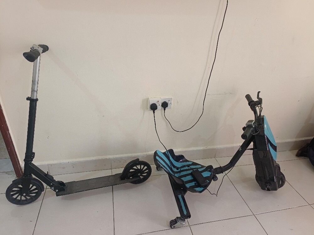 Electric scooter and manual scooter - 5