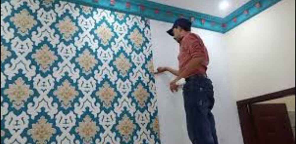 new Wall paper barqia carpet - 3