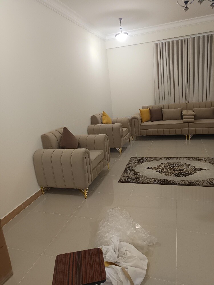 New sofa and curtain bad carpet - 1