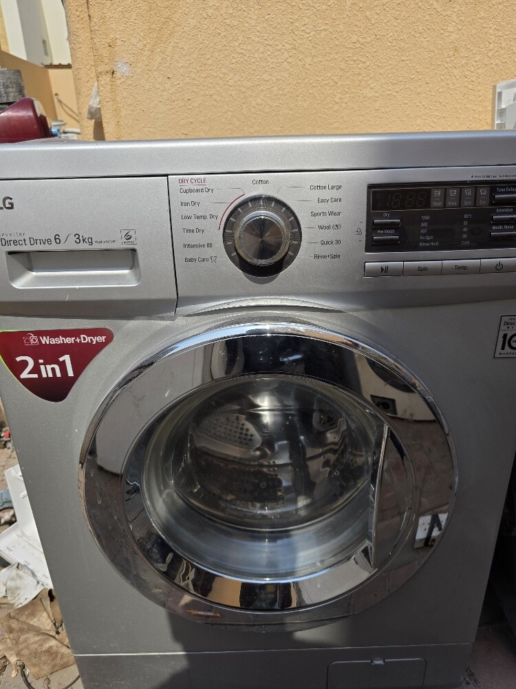 Lg 6/3kg 2in1 available for sell - 5