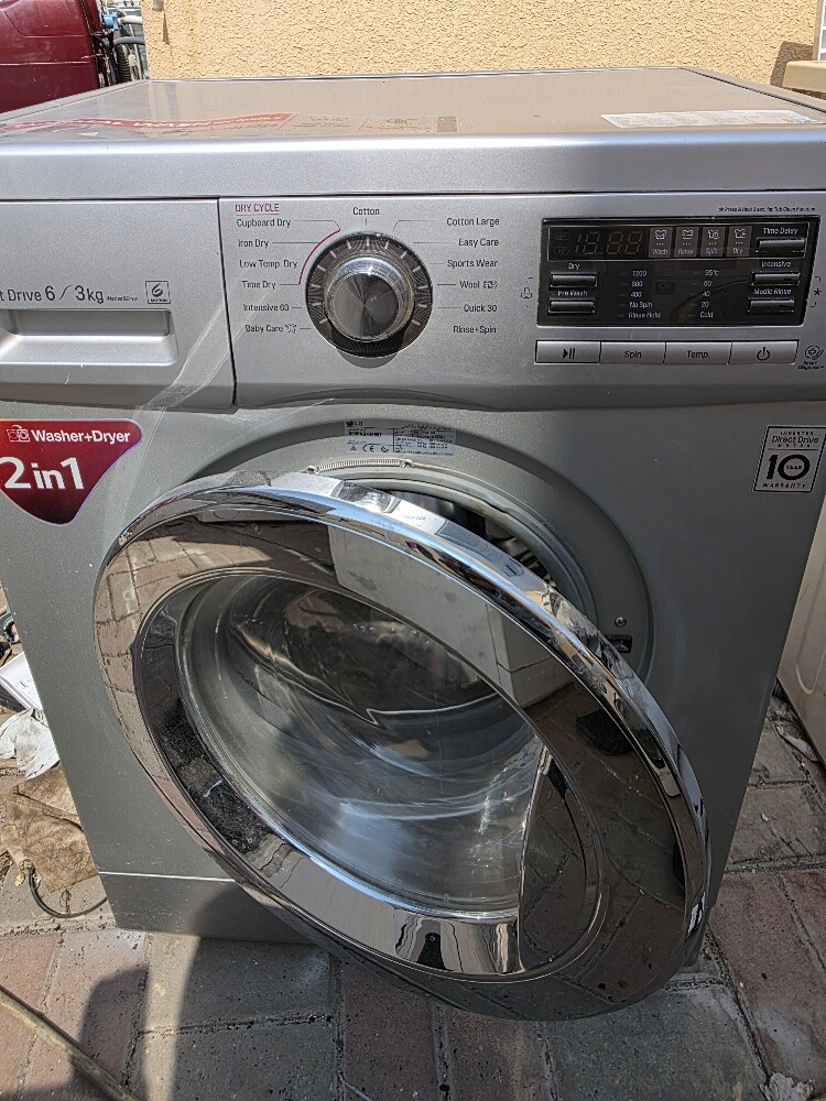 Lg 6/3kg 2in1 available for sell - 2