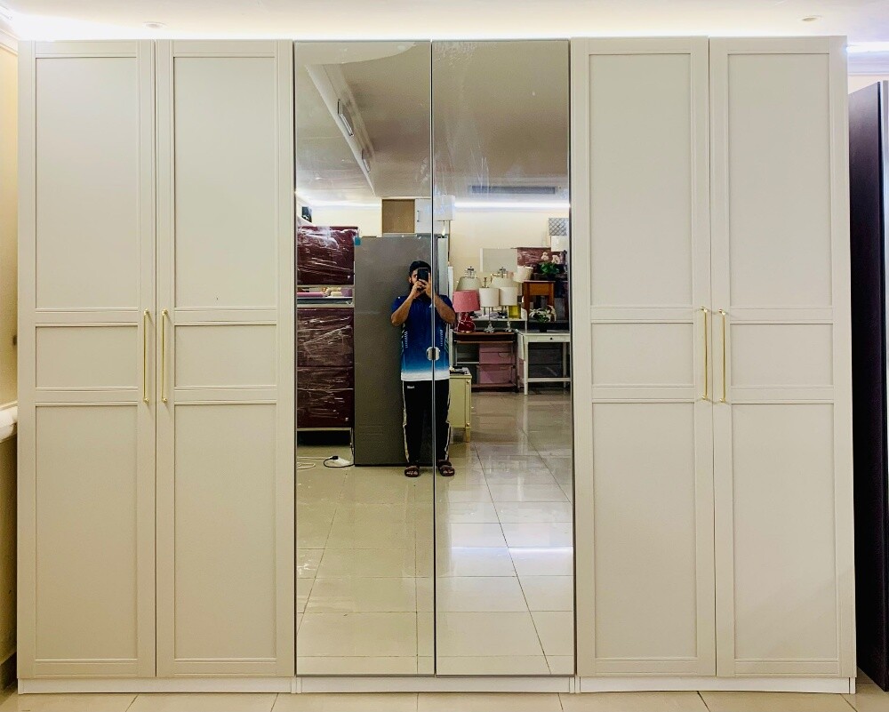 IKEA 6 DOOR PAX CUPBOARD. - 3