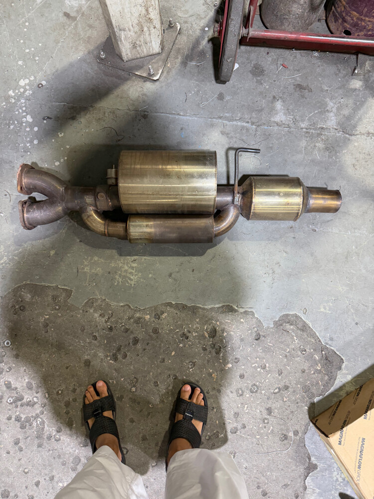 middle exhaust system - 1
