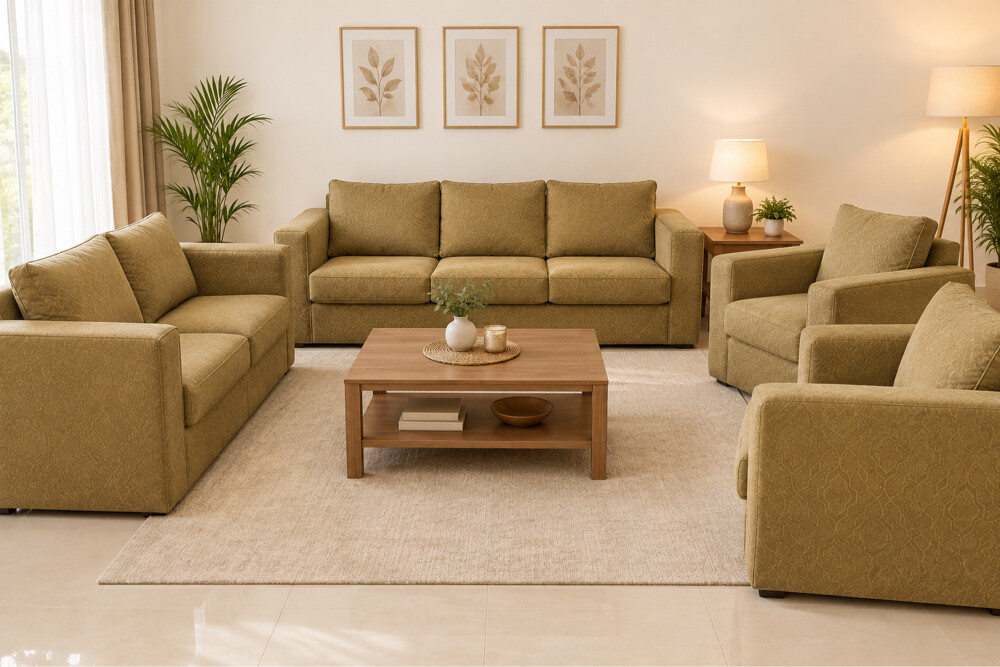 7 seater sofa set  - 1