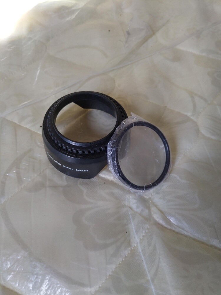 Canon DSLR Hood and Lens - 1