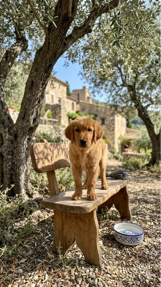 pure golden retriever puppy - 1