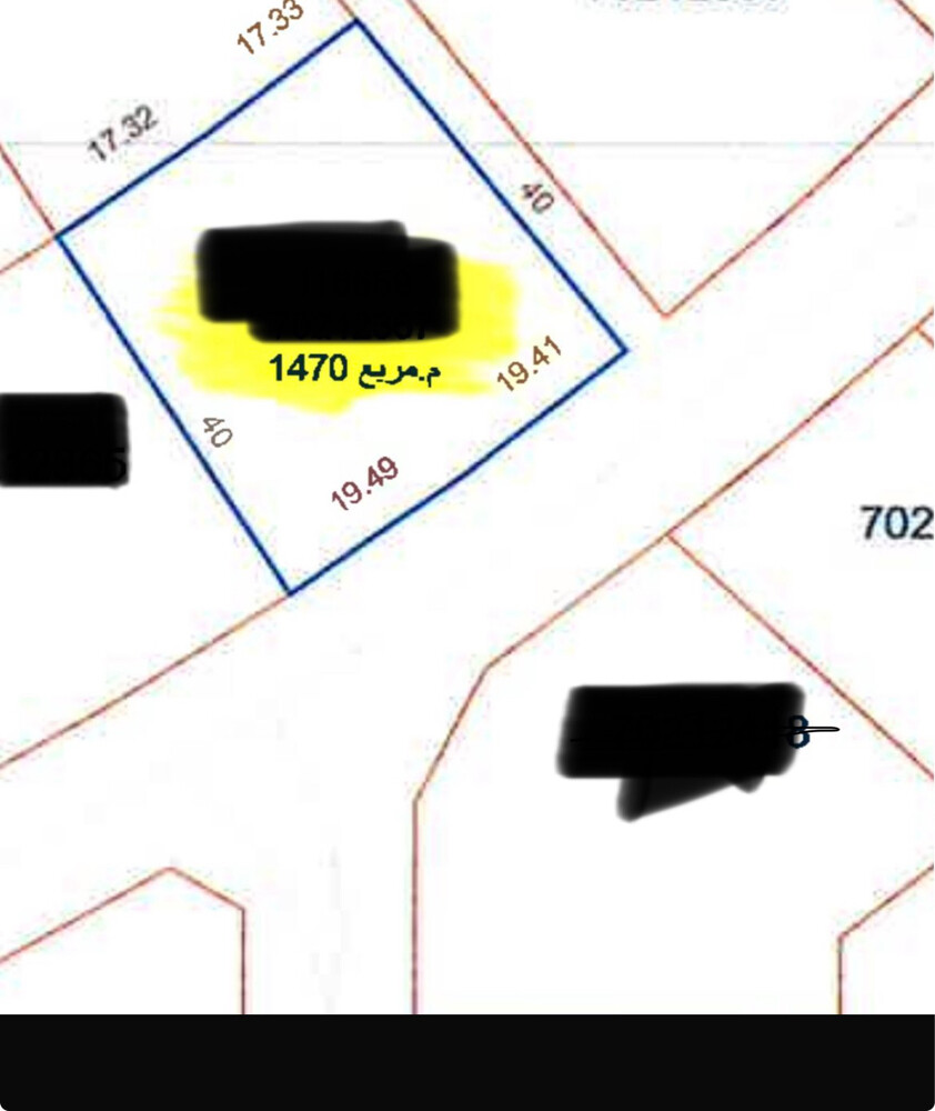 للبيع ارض في روضة الحمام 1470 م - 1