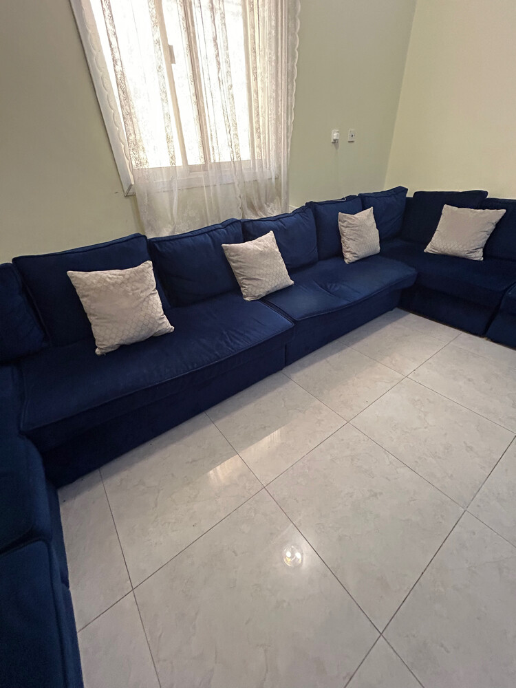 Blue sofa - 3