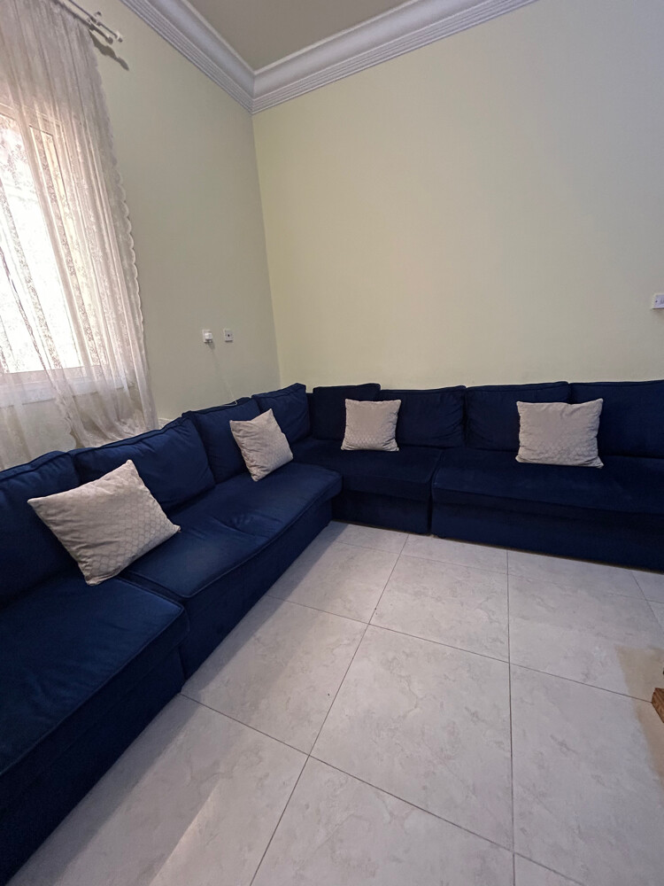Blue sofa - 4