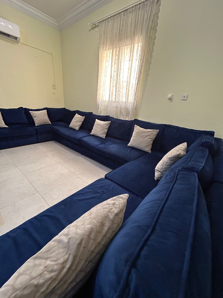 Blue sofa - 2