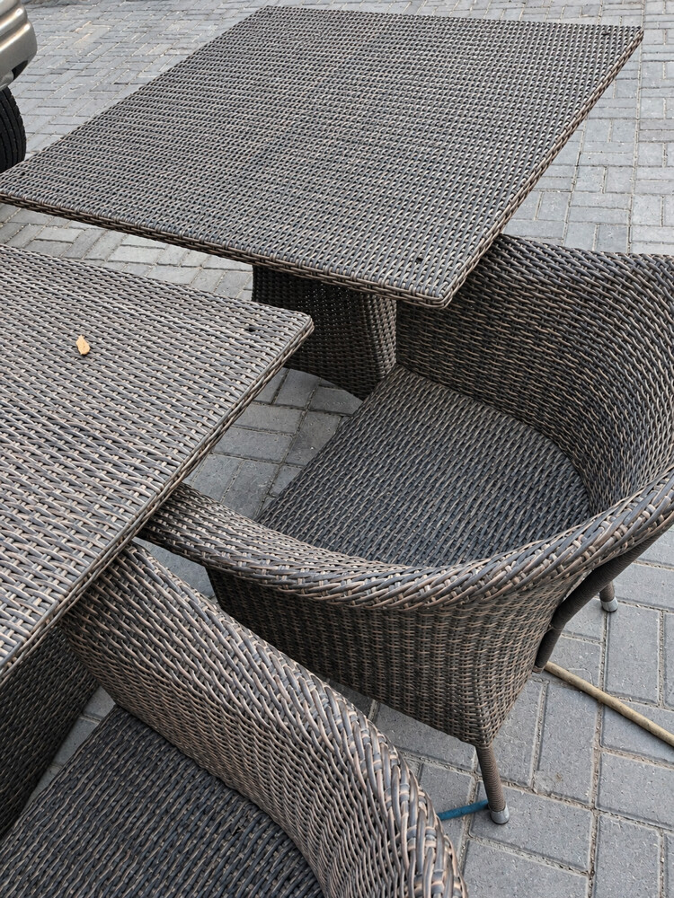 outdoor 4 seater with cushions  - 2