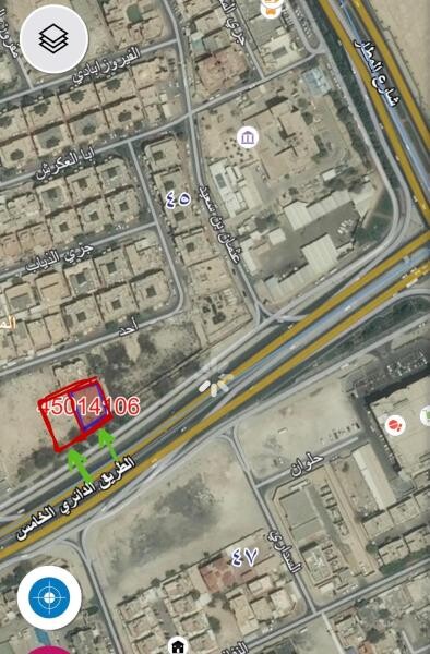 ارض شارع الرئيسي الدائري الخامس - 2